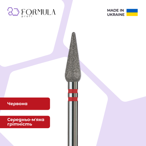 Крапля закруглена 4.0 red (Premium)