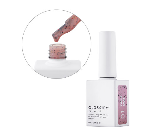 Lakier hybrydowy Ding Dot 01, 15 ml