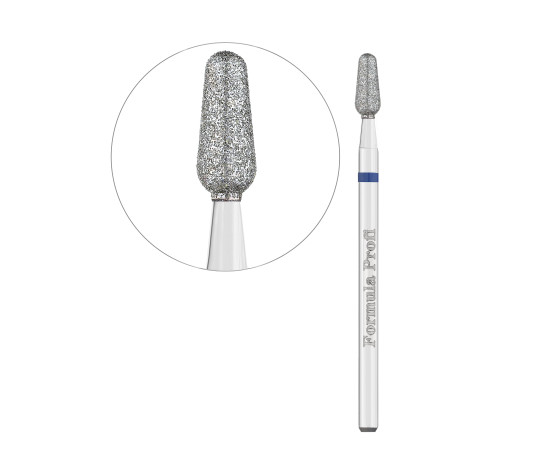 Rounded cone blue 0.50