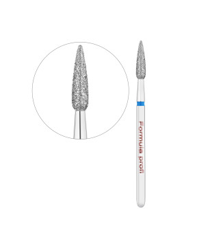 Фреза гостре полум'я морквина синя 0.25