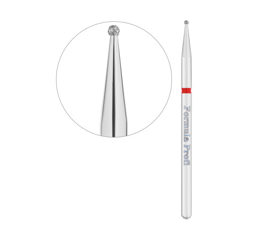 كرة قطع الماس (حمراء) ، 0.10