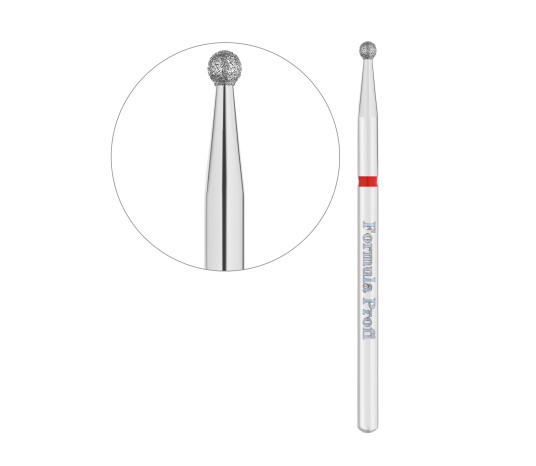 Freza diamentowa Kula (Czerwona), 0.21