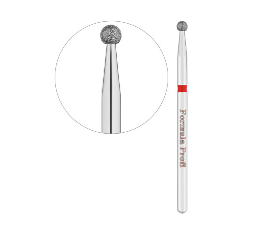 Freza diamentowa Kula (Czerwona), 0.25