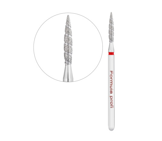 Freza Ostre Tornado czerwona 0.21