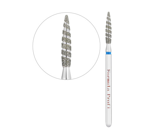 Freza Ostre Tornado niebieska 0.23