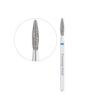 Фреза тупое пламя синяя 0.23