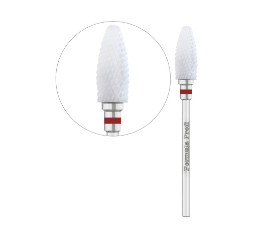 Ceramiczna freza do usuwania lakieru hybrydowego – Kukurydza Red, Formula Profi
