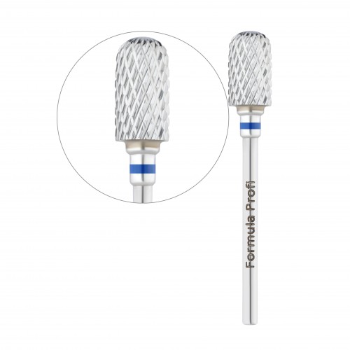 Carbide Bit Rounded Cylinder "Coarse Grit" (Blue), Formula Profi