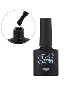 Gel polish Black, 8 ml
