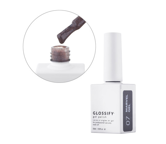 Lakier hybrydowy Marvel Gel 07, 15 ml