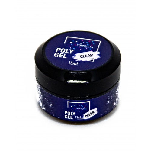 Poly-gel, Clear - 15ml, Formula profi